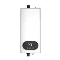 4500W plus récent chauffe-eau chauffe-eau instantané sans réservoir robinet instantané cuisine grue d'eau chaude LED numérique prise ue 1