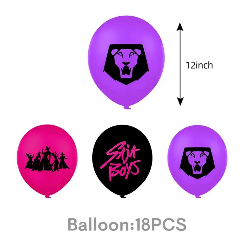 18pcs balloons