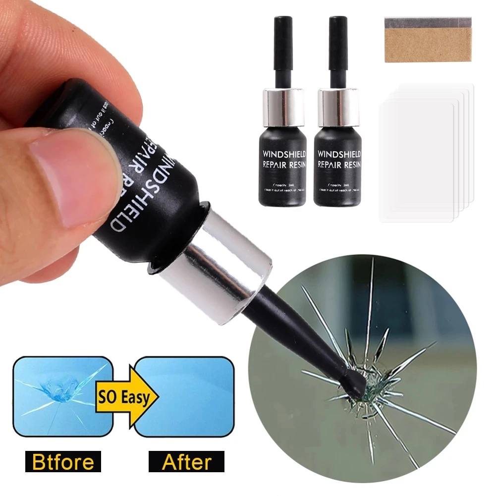 Car Windshield Cracked Repair Tool DIY Car Window Phone Screen Repair