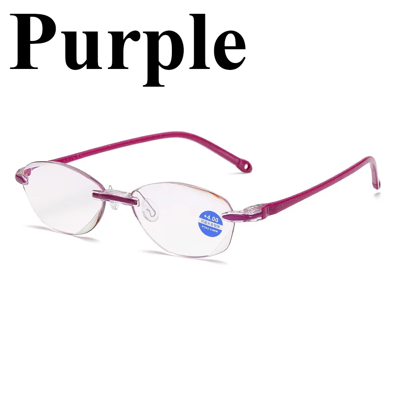 Anti-blue light ultra-light diamond cutting reading glasses, suitable for men and women anti-fatigue reading glasses light blocking glasses Blue Light Blocking Glasses