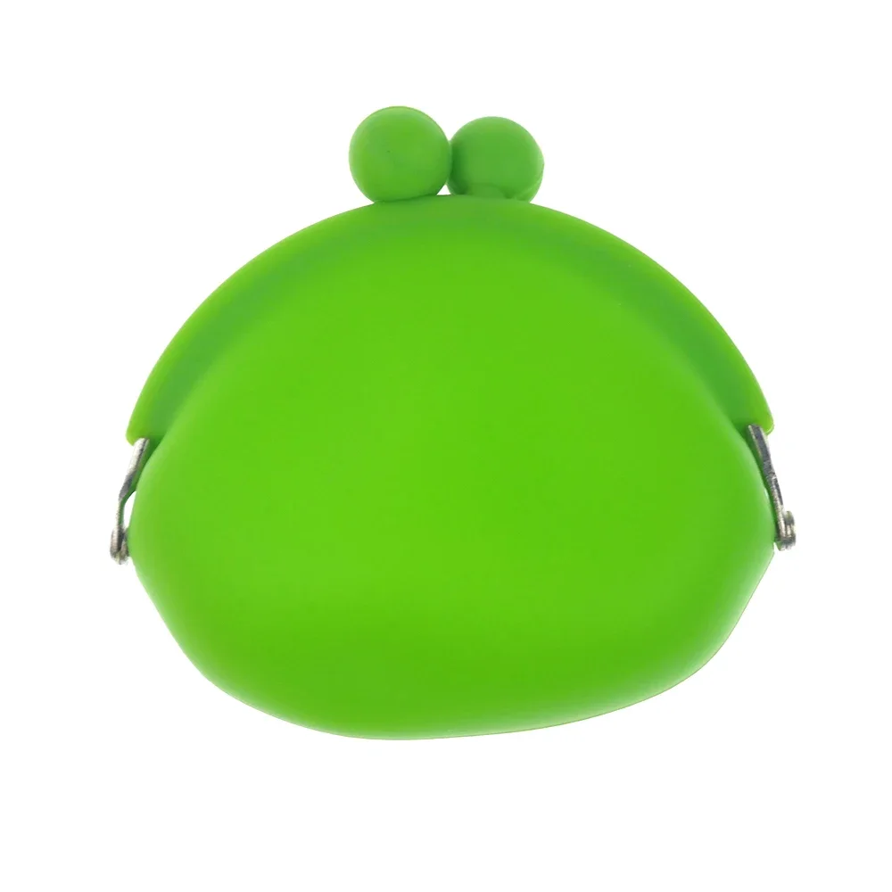 Silicone Coin Purse Coin Wallet Change Bag Round Design Bag Pouch Girl Gift