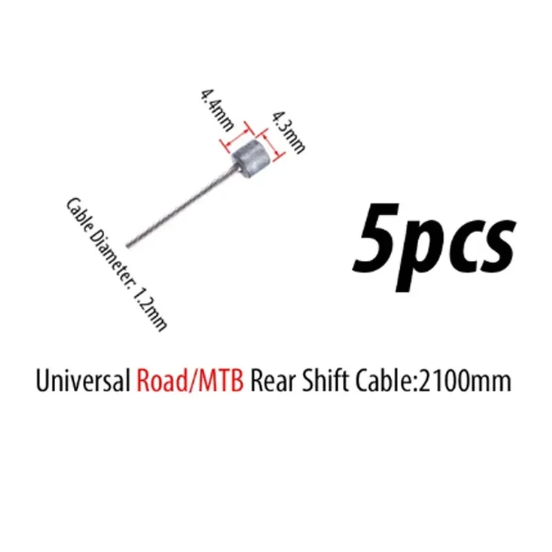 10PC Bicycle Brakes Line Road Mountain Bike Brake Cable Universal Bicycle Shift Cable Durable Road MTB Brake Shift Wire
