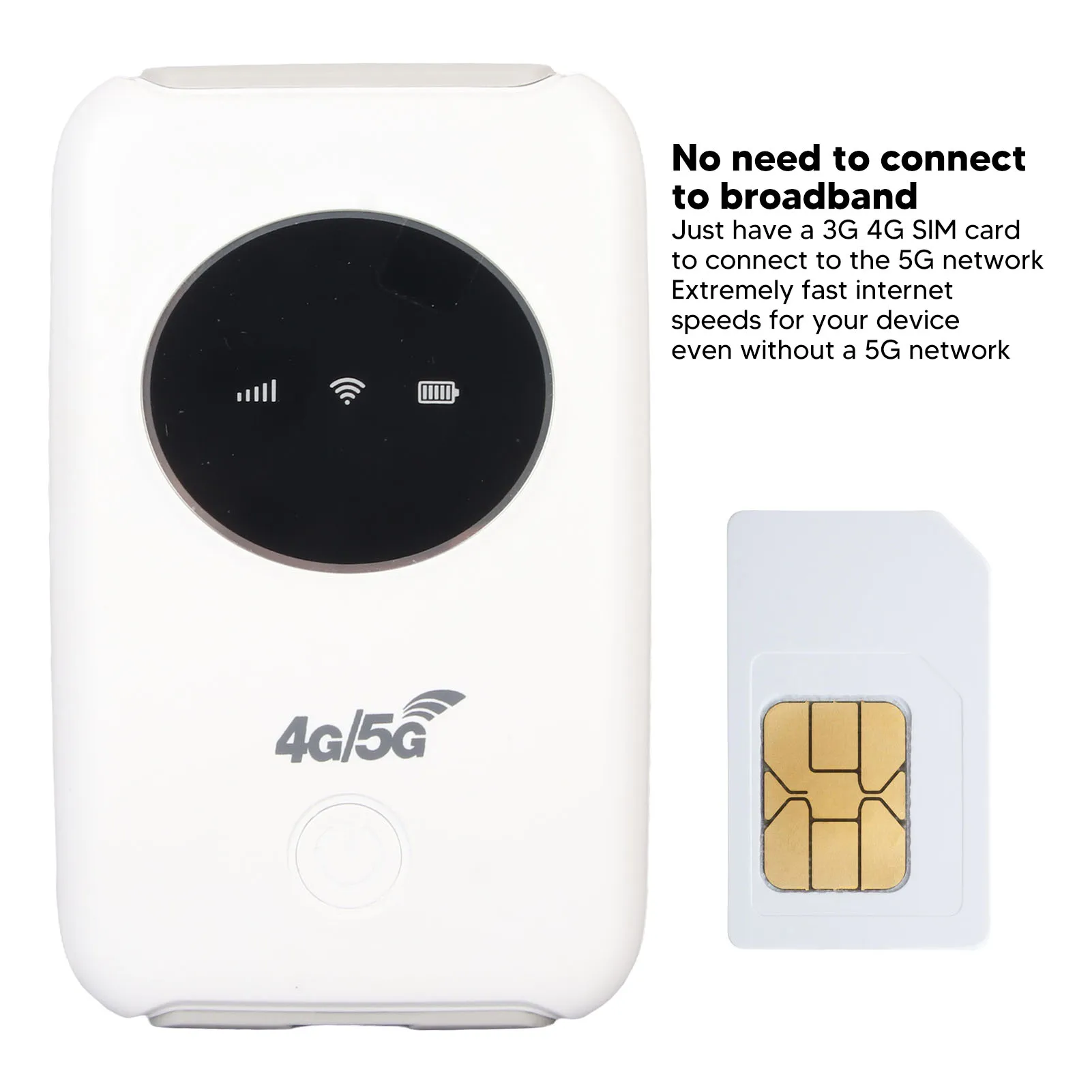 Asixxsix 4G LTE WiFi Modem, Sbloccato 5G WiFi Mobile Hotspot Router WiFi  con SIM Card Slot e Micro USB 300Mbps Portatile di Viaggio Hotspot per  Viaggi, Supporto 10 Utenti : : Informatica