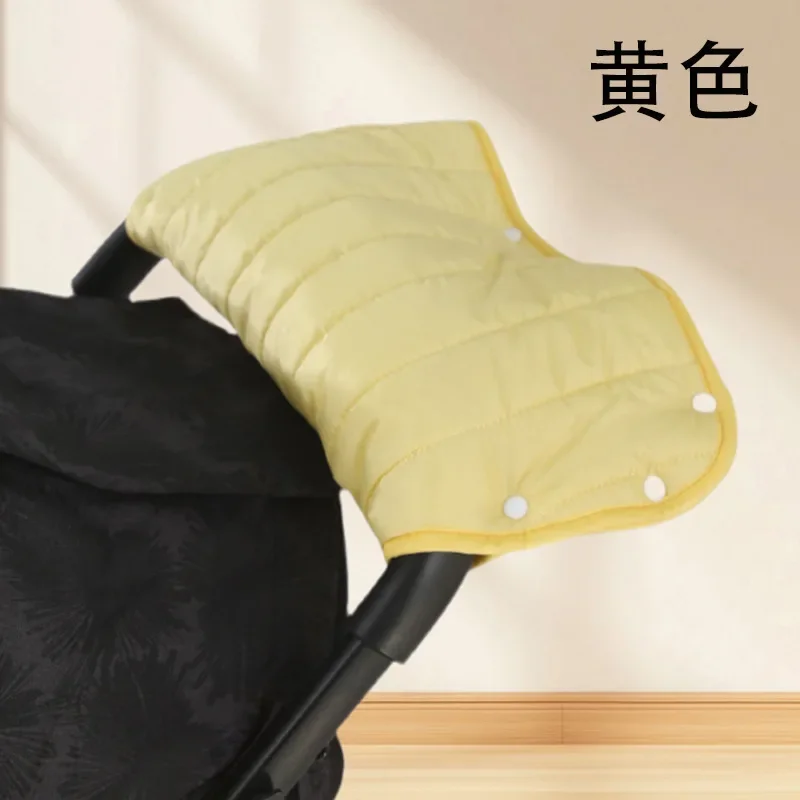 Thick Pram Hand Muff Baby Carriage Pushchair Fleece Hand Cover Cart Gloves Stroller Accessories New Warm Baby Stroller Gloves