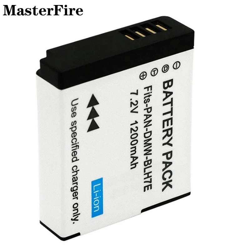 2-10 Pz Dmw-Blh7E Dmw-Blh7 7.2V 1200Mah Batteria Di Ricambio Per Panasonic Lumix Dmc-Gm5 Dmc-Gm1K Dmc-Gh7 Dmc-Gf8 Dmc-Lx10 Cell