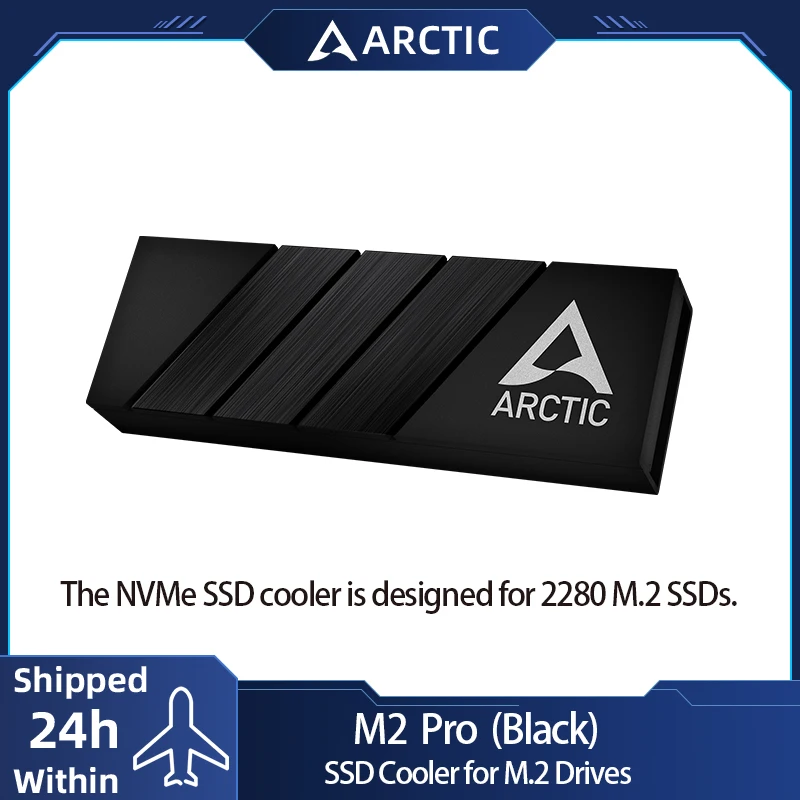ARCTIC M2 Pro - Heatsink Cooler For M.2 2280 SSD, With