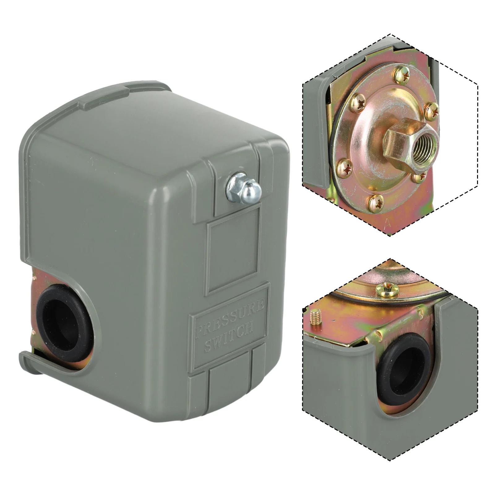 다양한 펌핑 응용 제품에 적합한 압력 제어 스위치, ZG 14 4060Psi, 110V, 230V, 수압 최적화