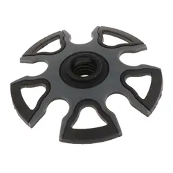 Adventure Trekking Pole Snow & Tip Protector Baskets, 9cm Diameter, (Gray)