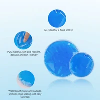 Reusable Ice Cold Gel Pack Therapy Microwaveable Heat Pain Relief For Cold & Hot Therapy Bags 1pc 7cm Or 10cm Round Shape 1