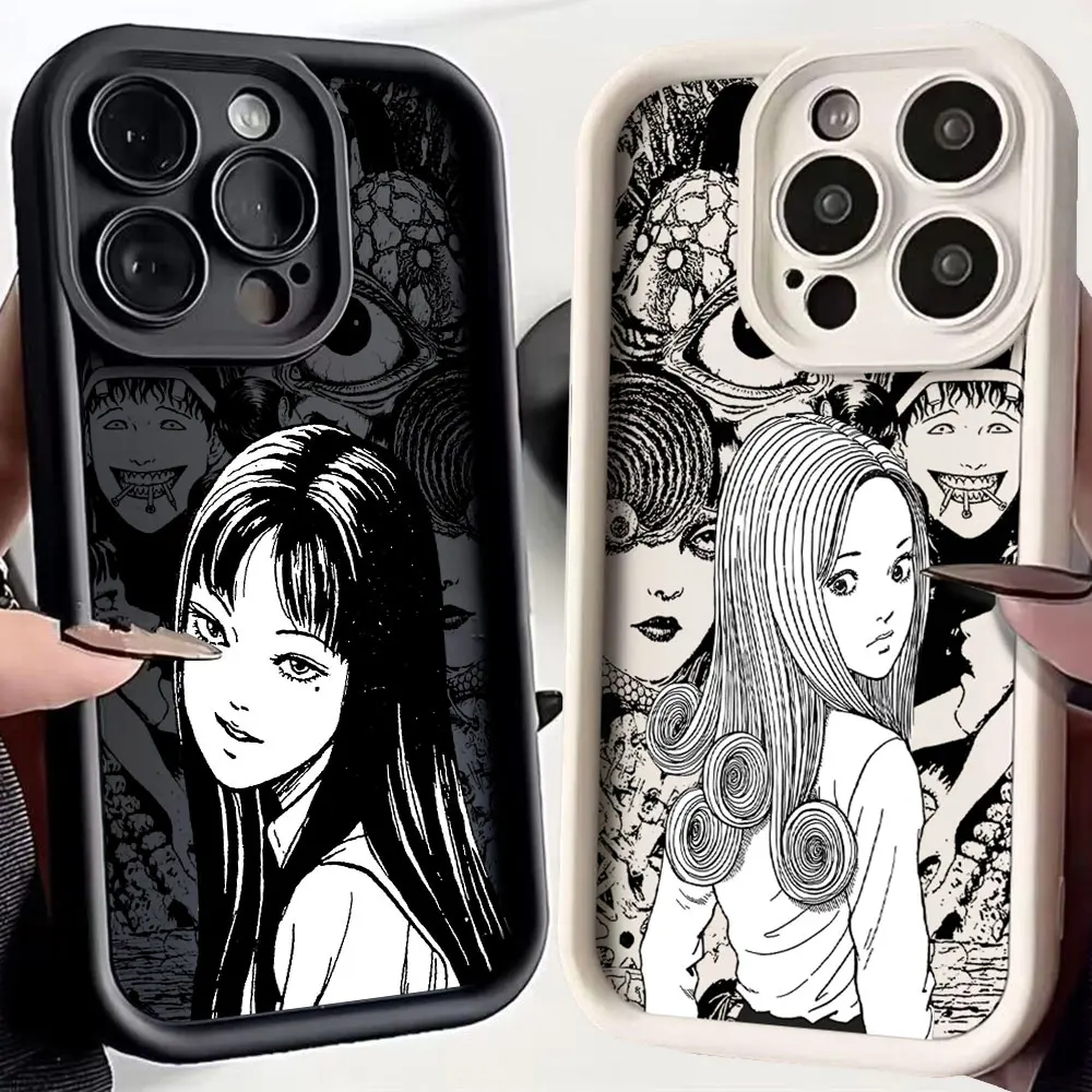 Junji Ito Horror Art Soft TPU Phone Case