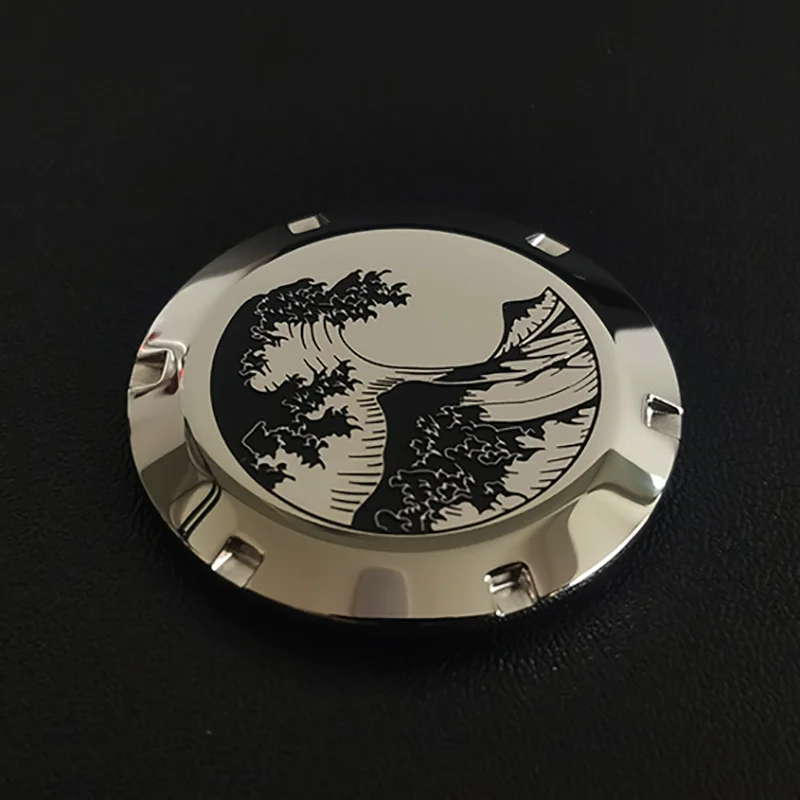 Stainless Steel Case Back for Seiko Watch Accessories