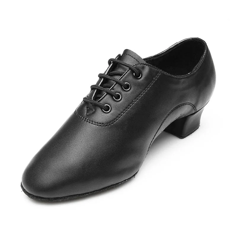 Men Ballroom Dancing Shoes Size 28-36 Latin Tango Dance Shoes PU Leather Men's Latin Shoes For Children Boys