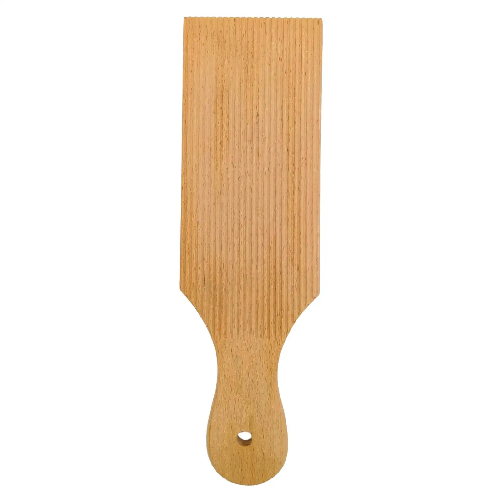Gnocchi Pasta Plate Pasta Tools/Butter Maker Wooden Stripe Pattern/Spiral Pasta