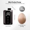 BSCOBBER A5mini Portable Air Pump Portable Rechargeable Wireless Bicycle Accessories Tire Inflator  100PSI High Pressure 5