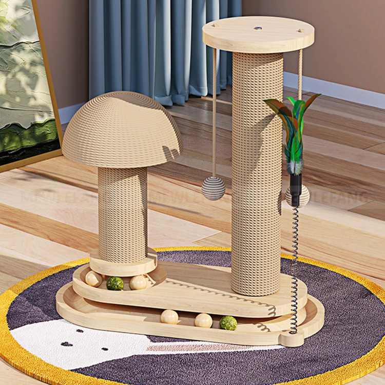 

Cat Scratching Board Wear-resistant Sisal Vertical Scratching Post Toy Cat Supplies Cat Toys