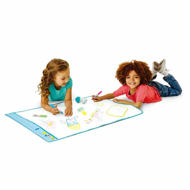 Crayola Reusable Color Erase Mat Travel Coloring Kit Children