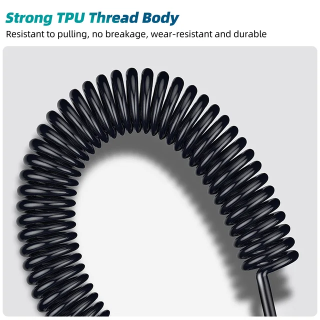 다목적 고속 충전을 위한 편리하고 내구적인 차량용 USB-C 충전 케이블