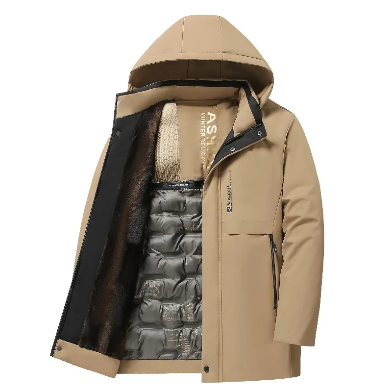 Cotton Windproof Warm Fishing Jacket for Winter Outdoor Leisure