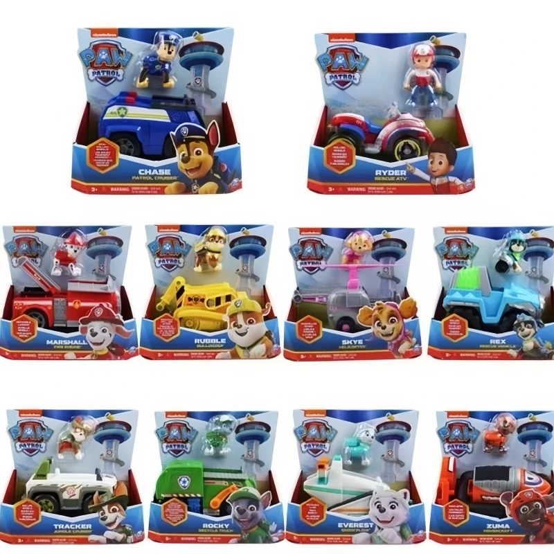 Paw Patrol Zainetto | Chase Rubble Marshall Zaini Ragazzo | Zaino Scuola Per Bambini - Foto 1