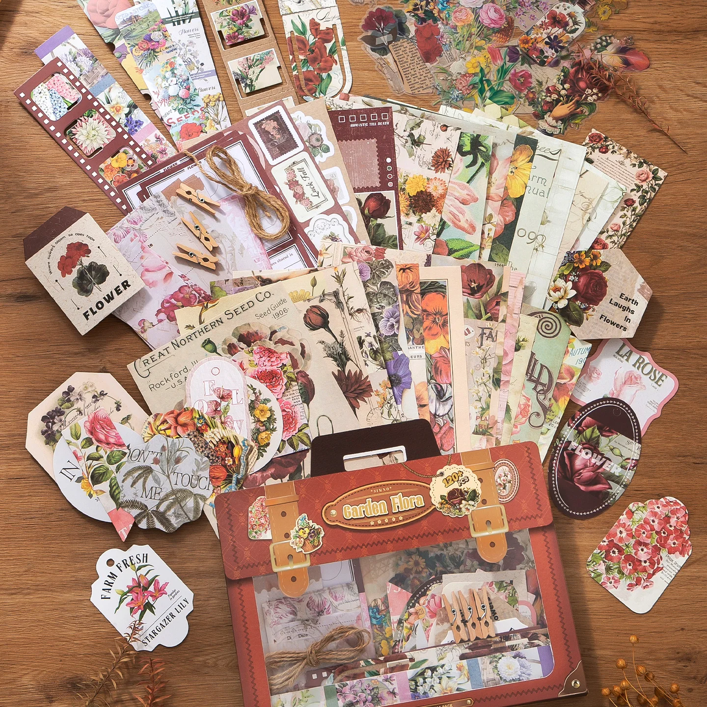 4 confezioni/LOTTO Blocco note portatile in carta decorativa retrò, carino e grazioso, per appunti. - immagine 2