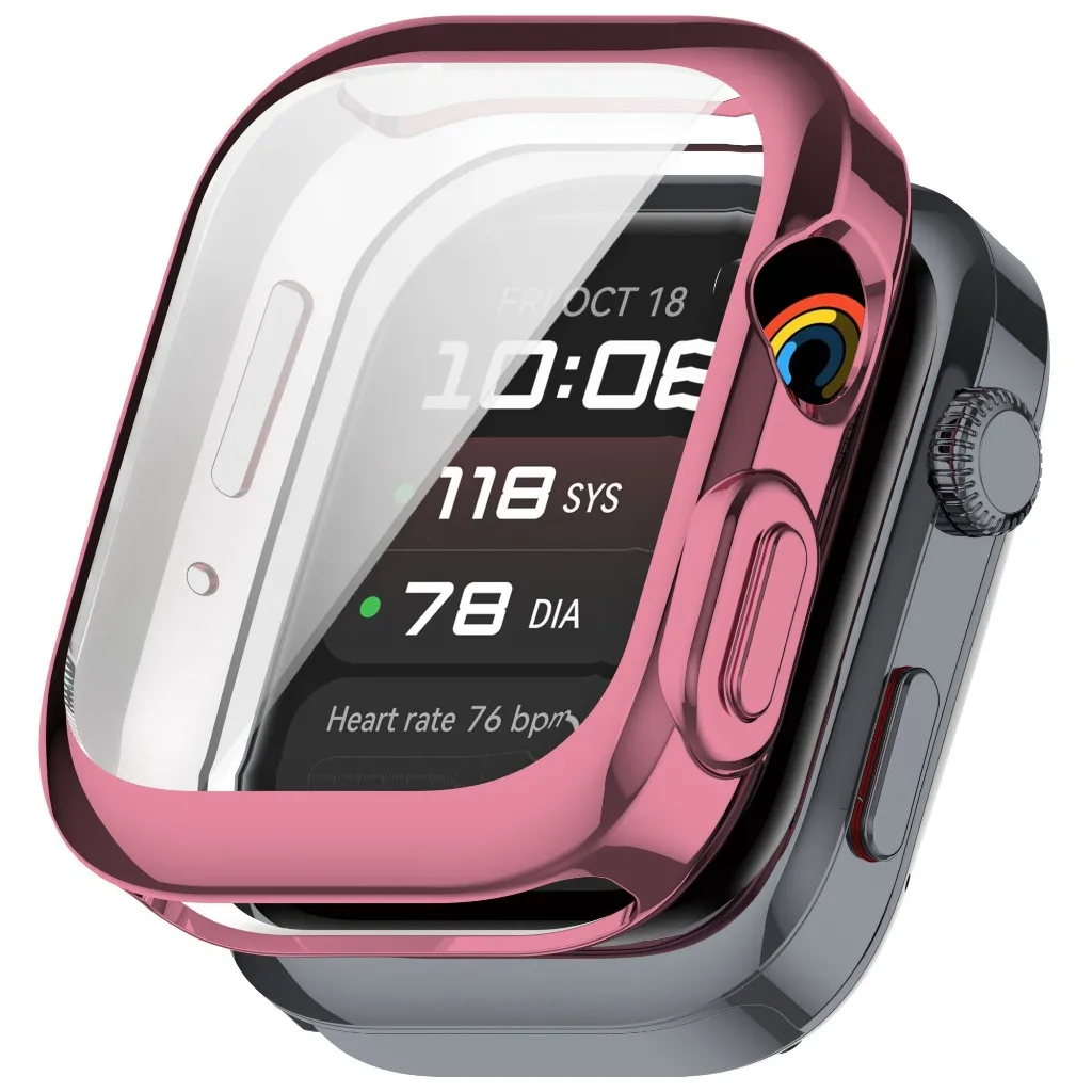 For Huawei Watch D2 Tpu Full Coverage Case Screen Protector Soft Plating Protective Bumper Frame Huawei Watchd2 Cover Casing