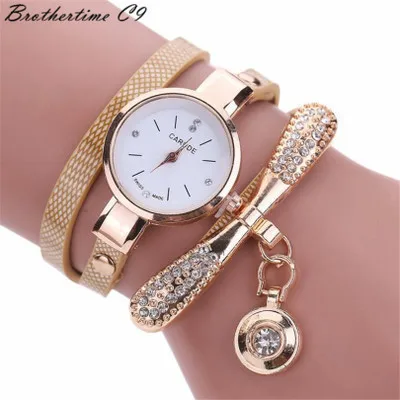 

Hot Fashion Trend Women's Watch Bracelet Wrapped Dragonfly with Diamond Bracelet Student Quartz Watch Relojes Para Mujer
