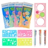 Spirograph Art Drawing Ruler Children DIY Handmade Painting Template Multifunctional Cartoon Color Developmental Toys Gifts TMZ 1