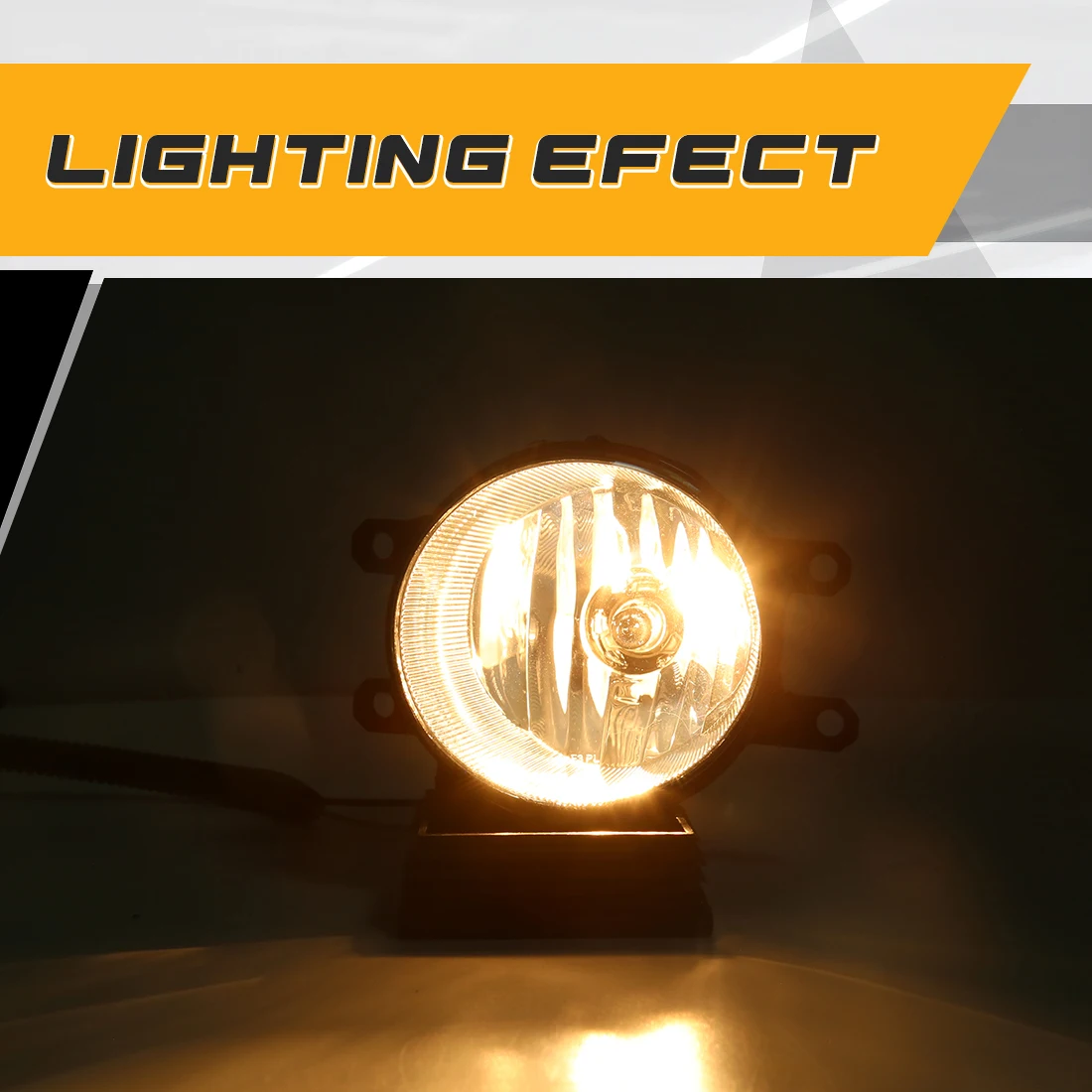 مجموعة مصابيح الضباب الأمامية للسيارة، غطاء حماية...