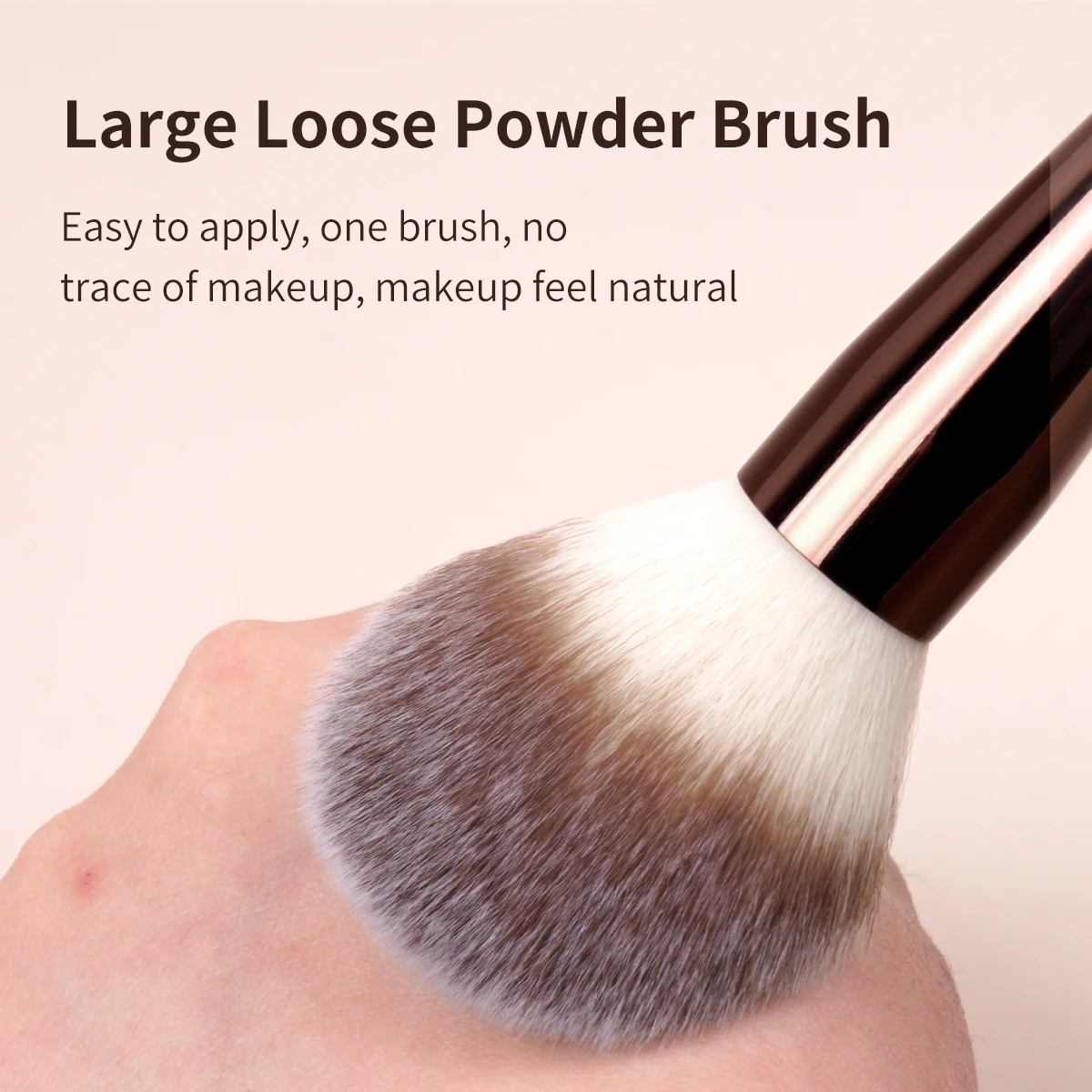 MAANGE 4PCS Makeup Brush Set Double Head Foundation Powder Contour Brush for Flawless Makeup Soft Fluffy Hair Makeup Tools 6