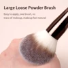 MAANGE 4PCS Makeup Brush Set Double Head Foundation Powder Contour Brush for Flawless Makeup Soft Fluffy Hair Makeup Tools 6