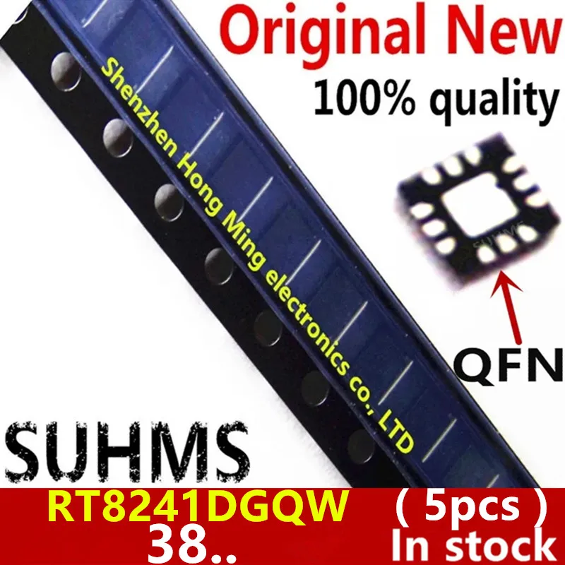 

(5piece)100% New RT8241DGQW RT8241D 381 38G 38A... QFN-12 Chipset