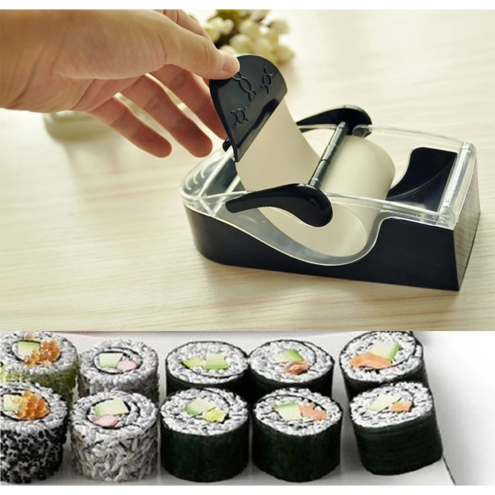 Japanese Stuff DIY Quick Sushi Maker Roller Rice Molds Bazooka Vegetable  Meat Rolling Tools Sushi Making Machine Kitchen Gadgets - AliExpress