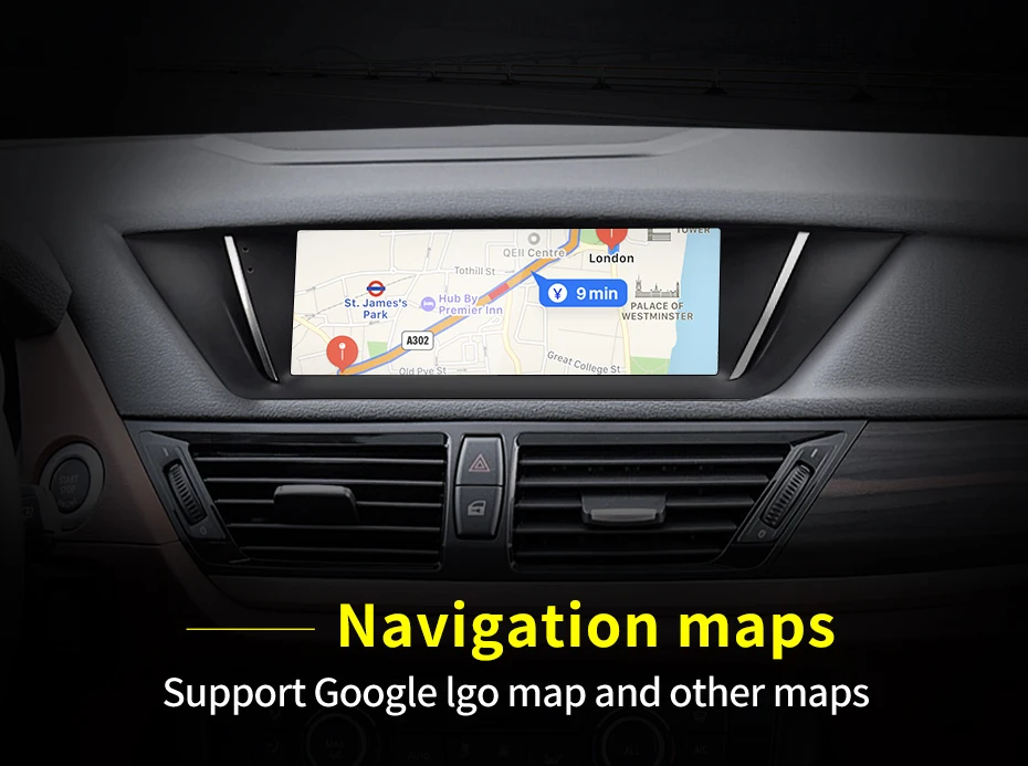 2025 New 8.8inch Qualcomm Snapdragon665 Screen For BMW X1 E84 Wireless AUTO CarP