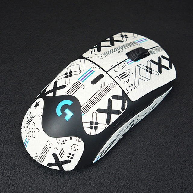 Autocollant antidérapant pour souris Logitech G Pro X smile light