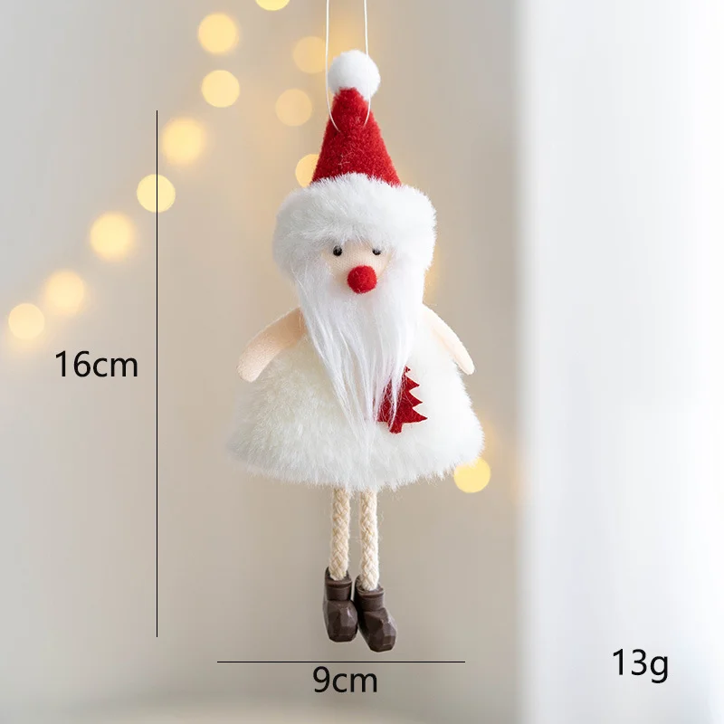 New Pretty Christmas Angel Doll Ornaments Merry Christmas Decorations For Home Garland Christmas Trees Home Festival Decorative