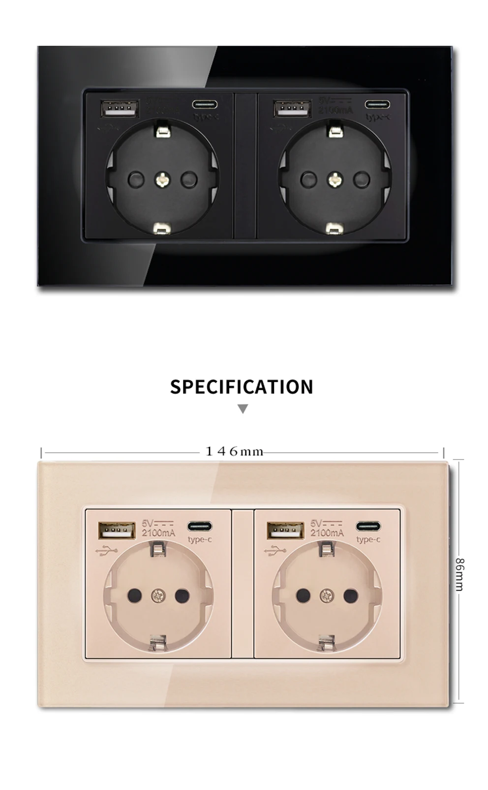usb para a carga do telefone, painel