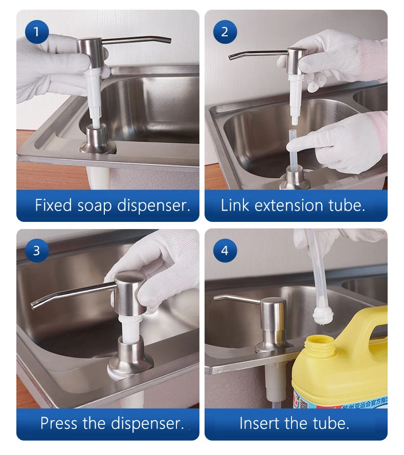 Dispensadores de sabão de cozinha