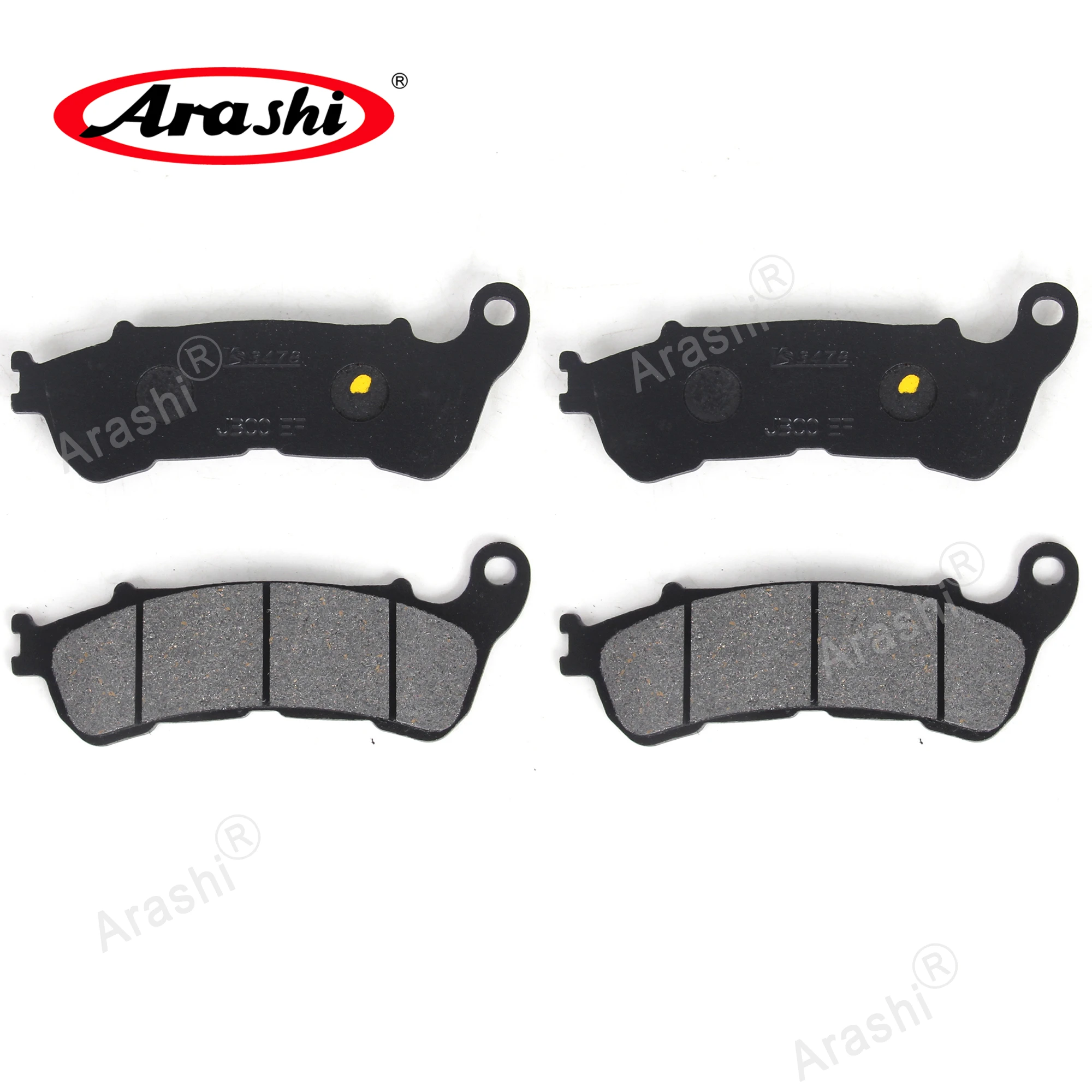Pastiglia Freno Posteriore Moto Arashi Per Honda Vfr800Xc Vfr 800 Xc Crossrunner 800 2012 2013 2014 / Vfr 800 Xa Abs 2011-2013