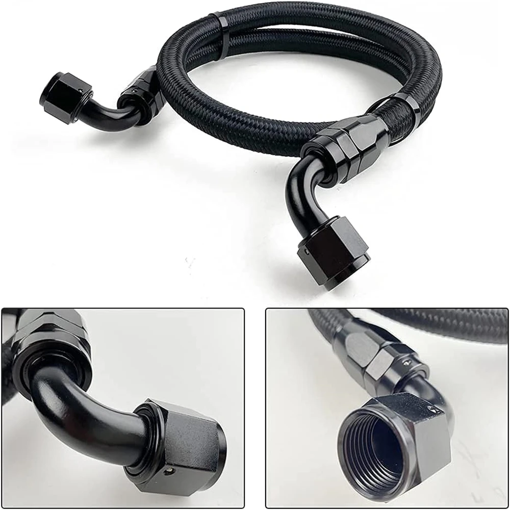 

​10AN Upgraded Transmission Cooler Hose Line Fitting Kit For Chevy For GMC 6.6L Duramax (LLY/LBZ/LMM) 2006-2010