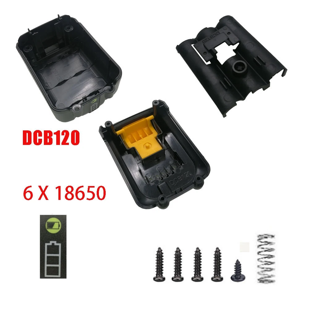 Пластиковая батарея DCB120, стандартная печатная плата для зарядки, защитная печатная плата для литий-ионной батареи DeWalt 10,8 В, 12 В, Dcb125, Dcb127