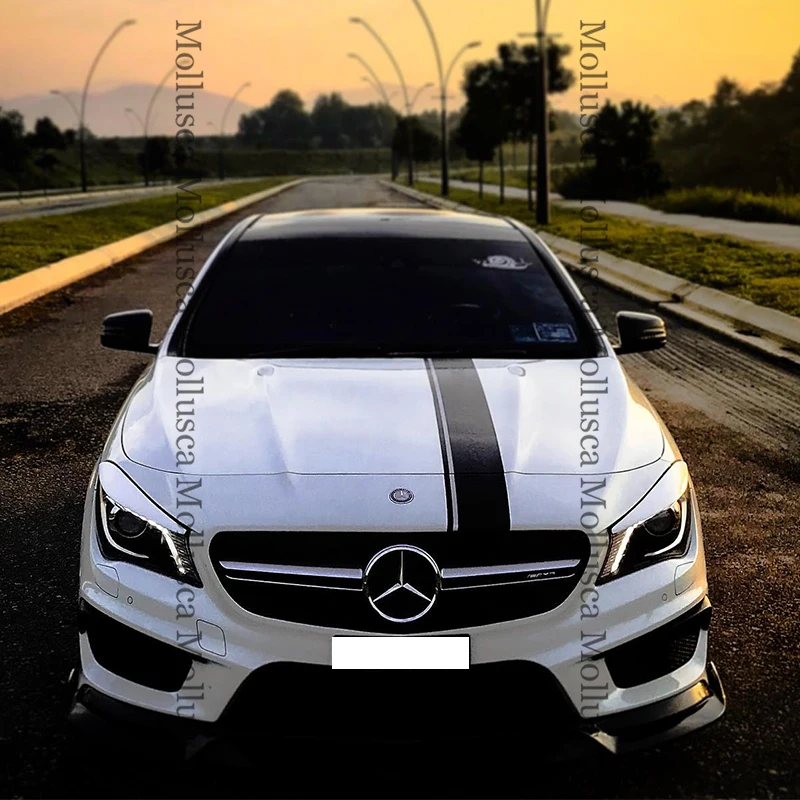 Замена зеркального корпуса для Mercedes-Benz A-Class W176/CLA W117 V117, углеродное волокно, кованый углерод 2014-2019