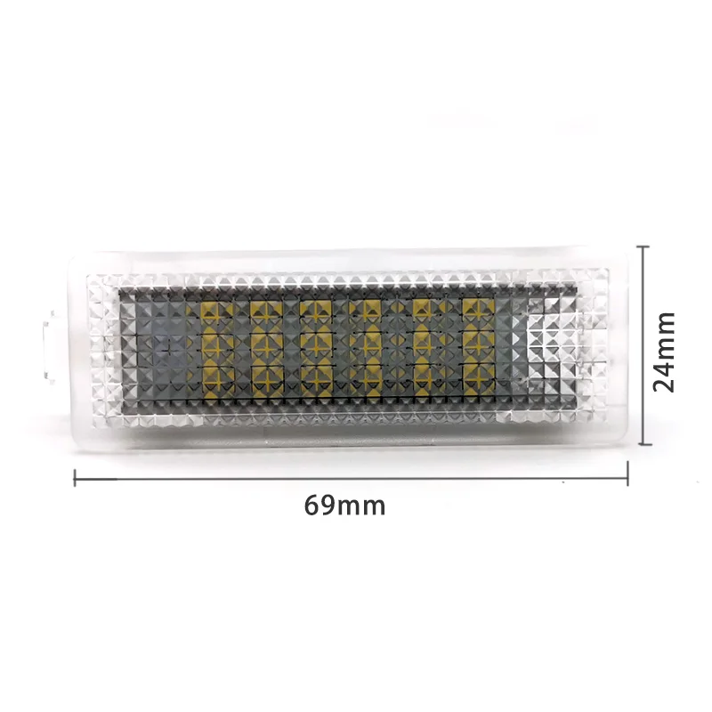 Eclairages de portes à LED 68mm pour BMW Série 1 E81 E82 E87 E88