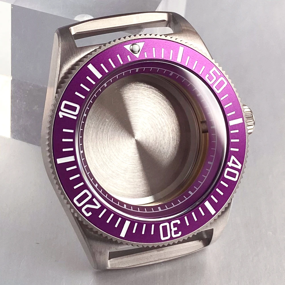 Titanium 42mm FXD 20BAR Sapphire Watch Case with Multicolor Luminous Dial