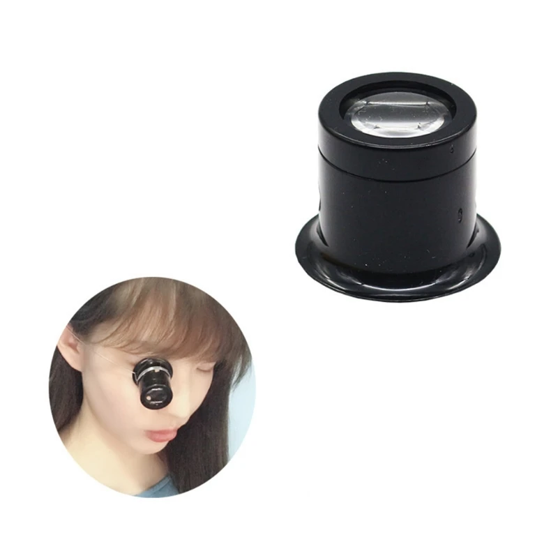 Monoculars Magnifier Magnifying Glass Watchmakers Loupe Lens Jeweler Watch Eye Len Repair Tool 3X/5X/10X /15X /20XX