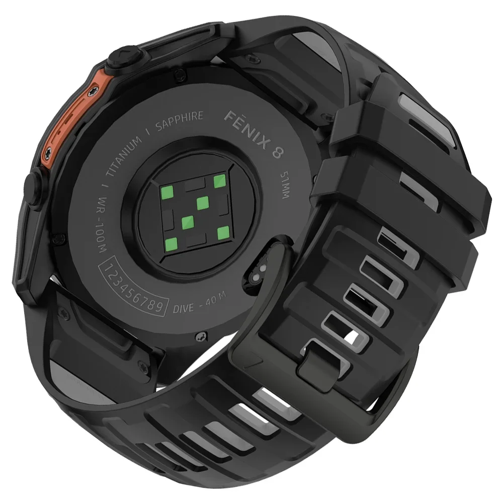 QuickFit Silicone Strap for Garmin Sport Watches - Premium Performance Band