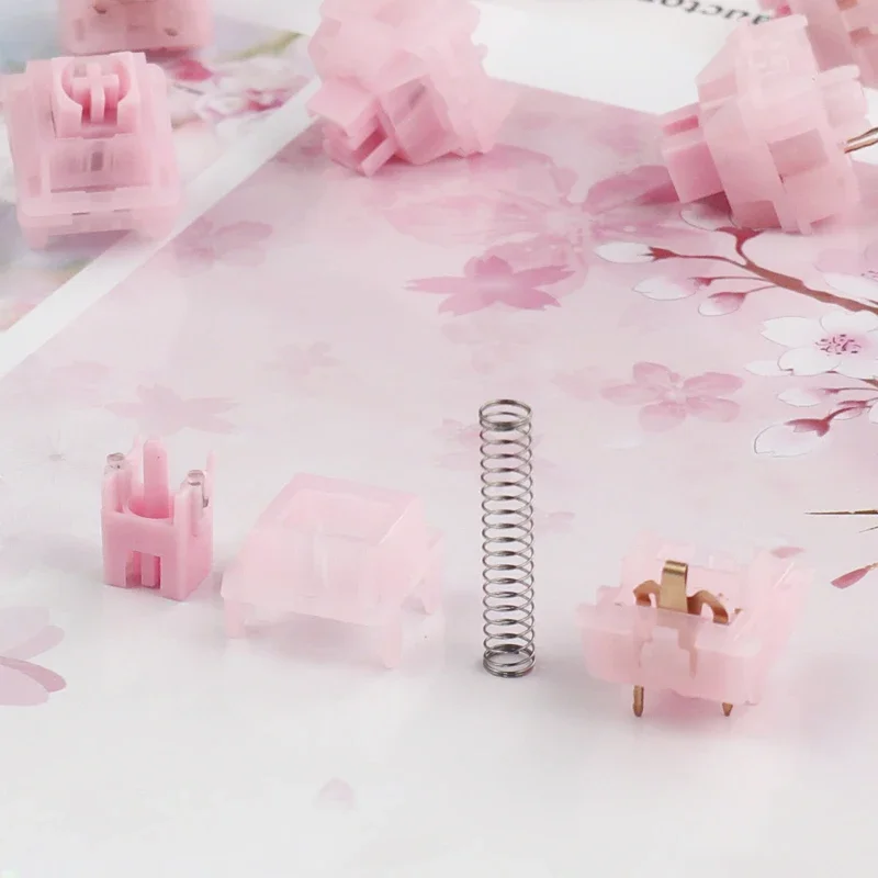 HMX Mage Sakura Switch Linear Switch 45g 51g for Gaming Mechanical