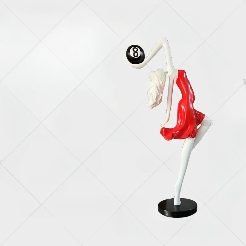 

Italian Sculpture Floor Lamp Stair Decoration Dance Art Personality Big Decorations