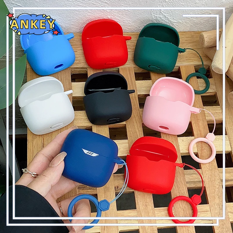 Для JBL Tune Beam , Buds , Flex , T220 T225 чехол защитные силиконовые чехлы tune225 TWS ring Bluetooth чехол для наушников