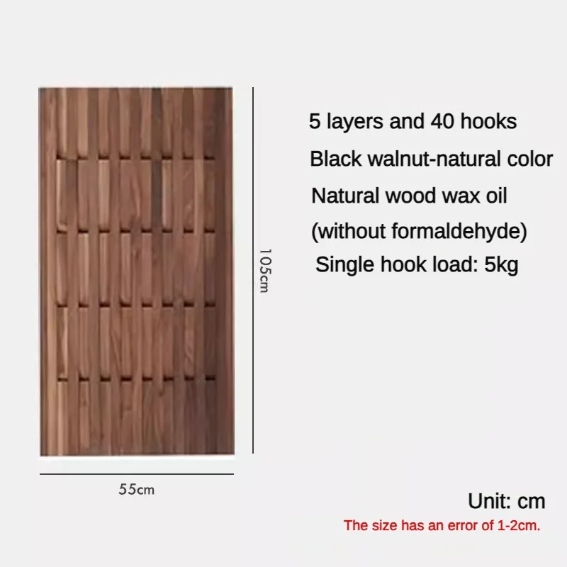 Black Walnut 40 Hook