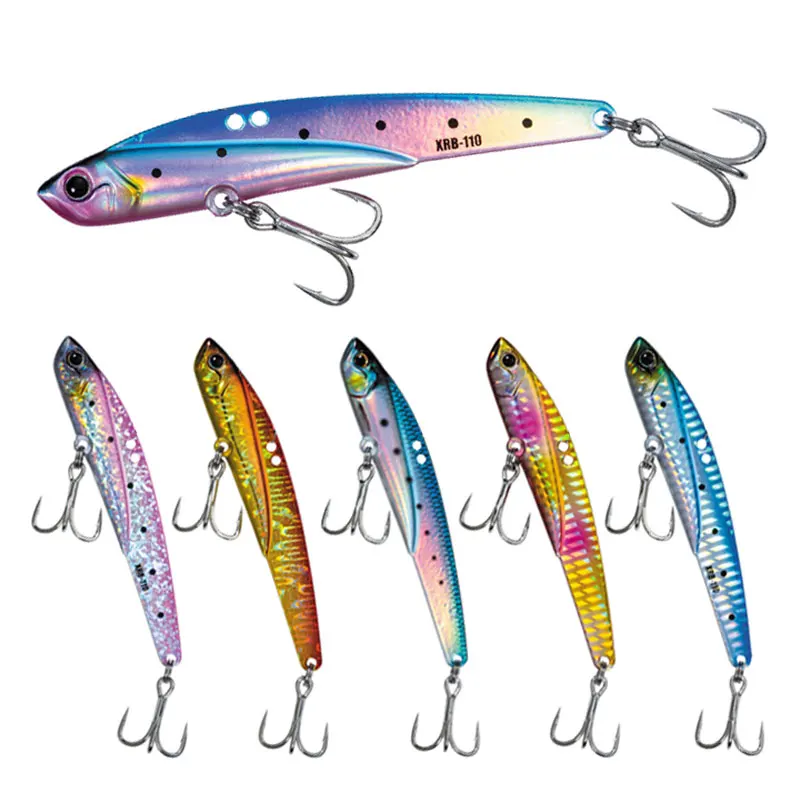 44g 110mm Sinking Metal Vibration Ratlin Fishing Lures Long Casting Vib Swimbait Wobbler Pesca Artificial Hard Baits Equipment 6
